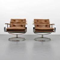 Gardner Leaver Leather Lounge Chairs - Sold for $1,875 on 01-17-2015 (Lot 279).jpg